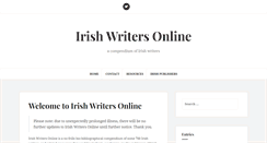 Desktop Screenshot of irishwriters-online.com